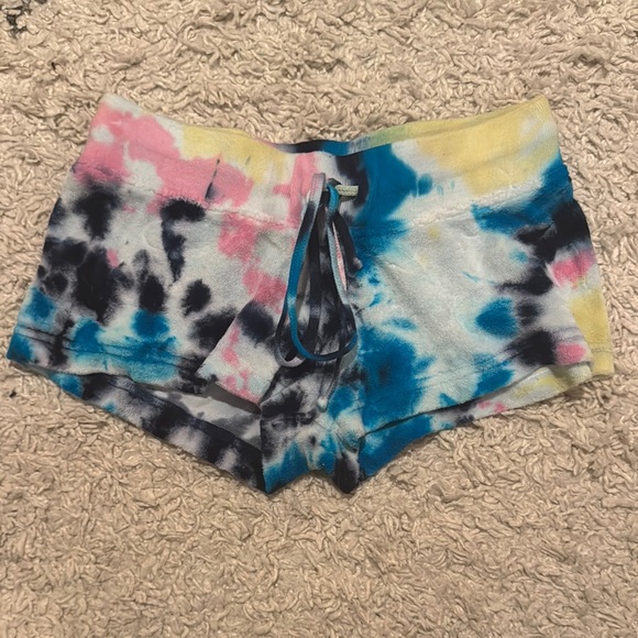 Hard Tail Pants - Hard Tail Tie-Dye Drawstring Shorts